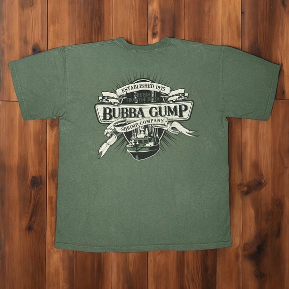 Bubba Gump Shrimp Company Mens T-Shirt Mens Size Large Madeira Beach Florida - Picture 1 of 6